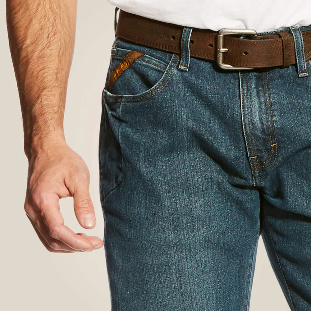 Rebar M4 Relaxed DuraStretch Basic Boot Cut Jean- 10016221 - Image 3