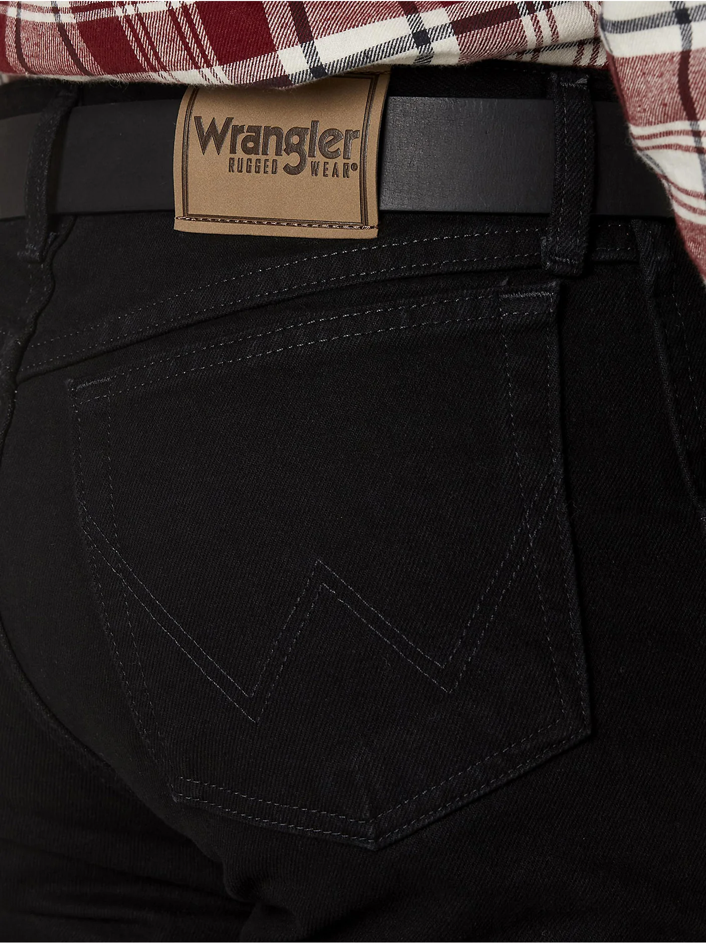 RUGGED WEAR CLASSIC FIT JEAN - BLACK - 399020B - Image 4