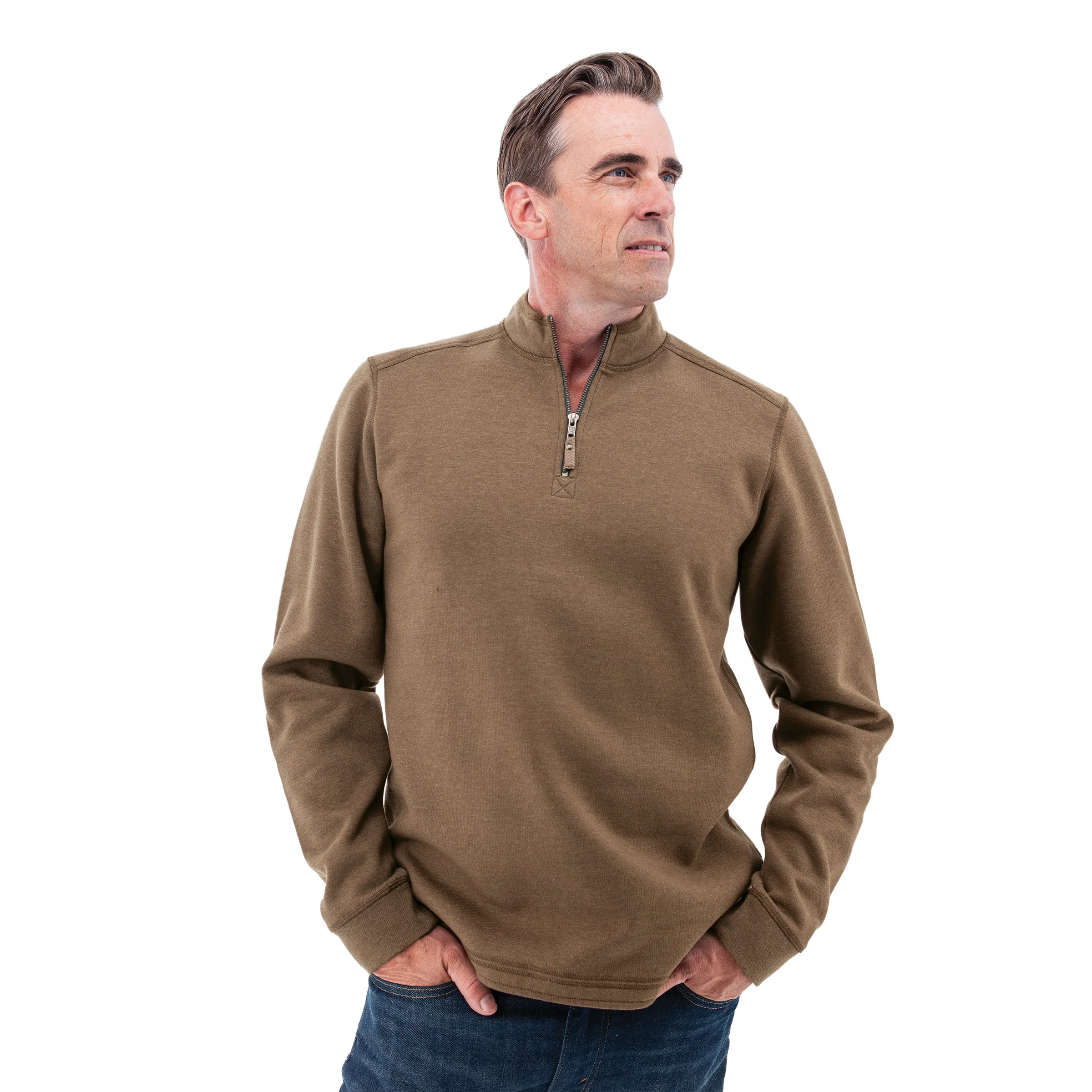 Ozark 1/4 Zip Fleece Pullover - D146954 - Image 3