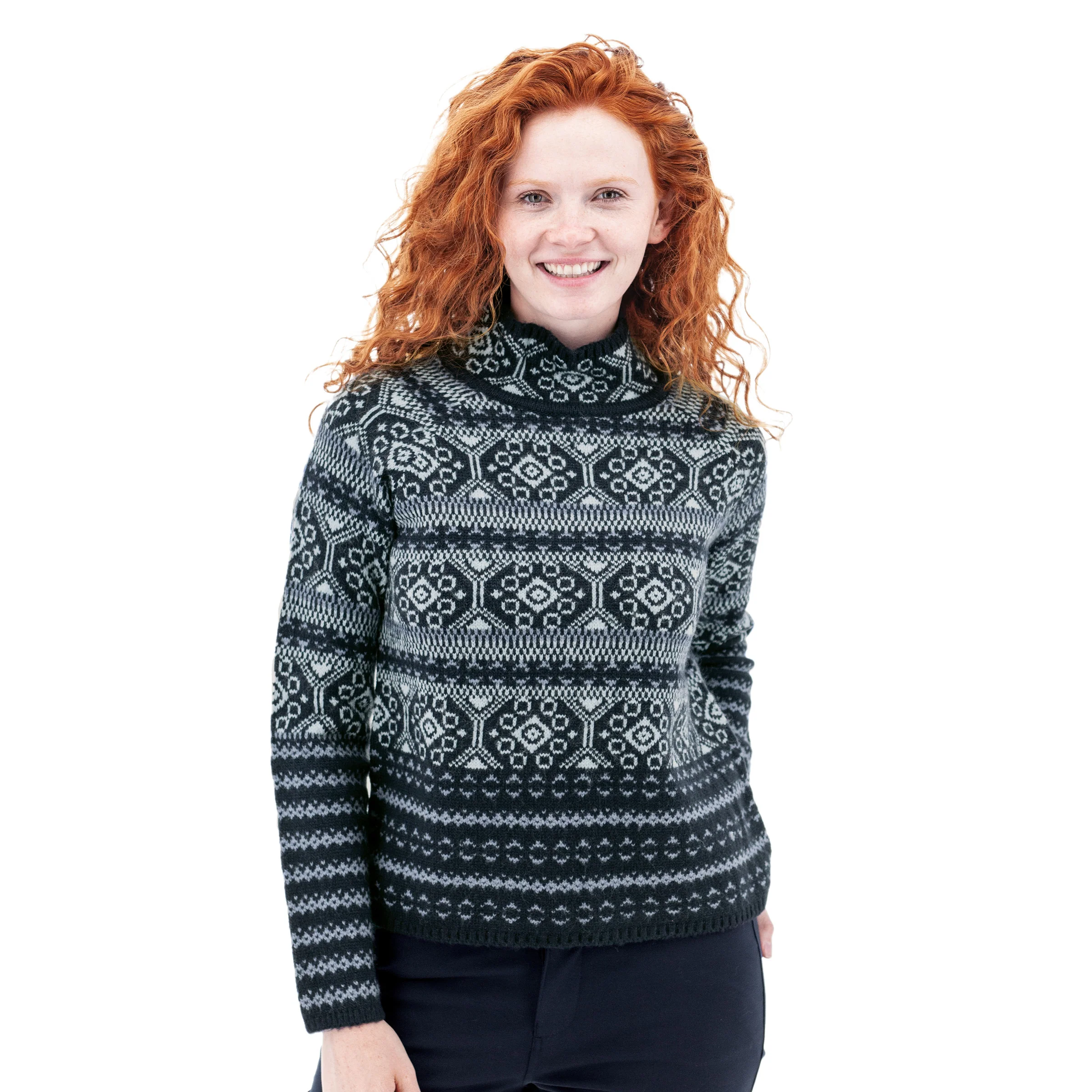 Melrose Fair Isle Sweater  - N506279 - Image 5