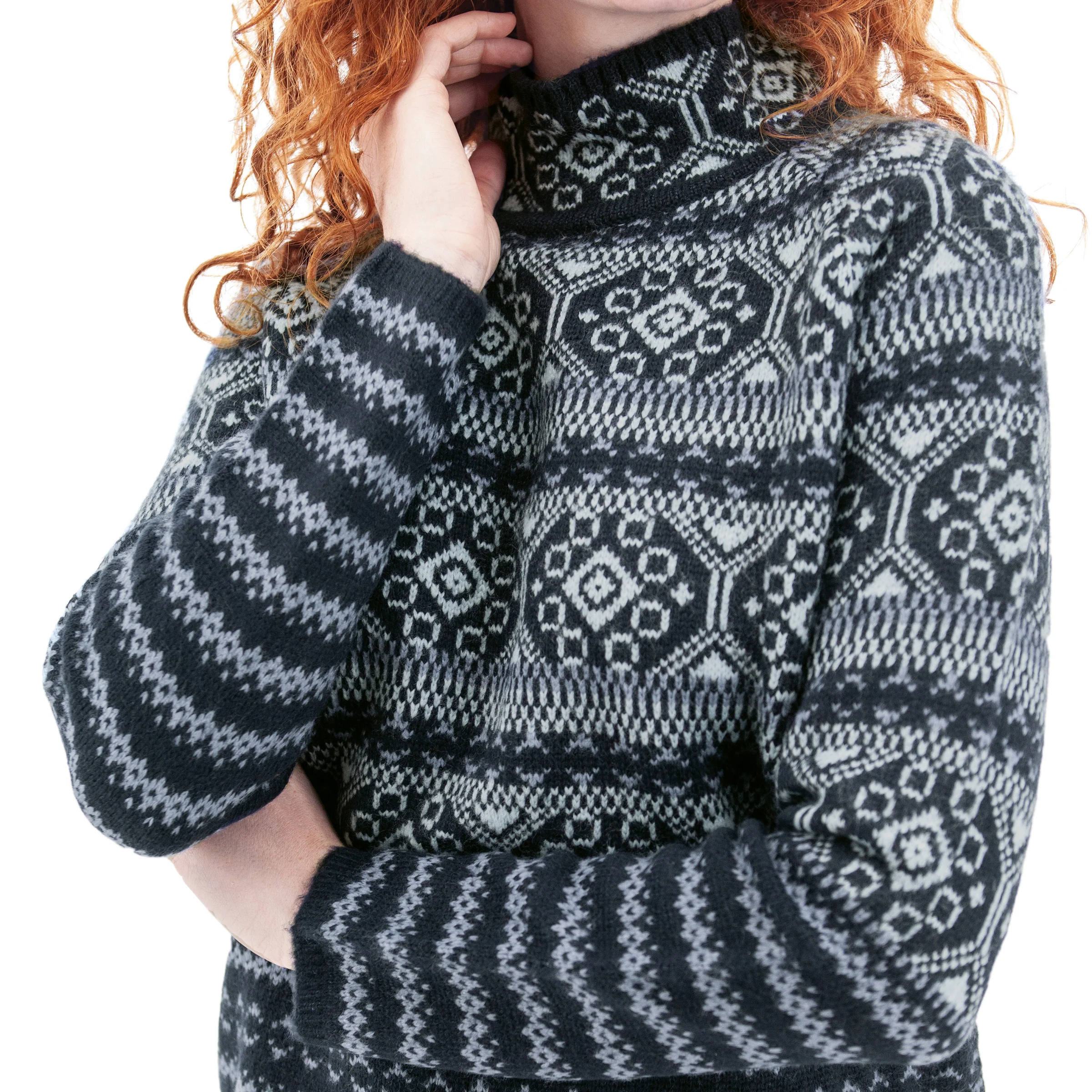 Melrose Fair Isle Sweater  - N506279 - Image 8