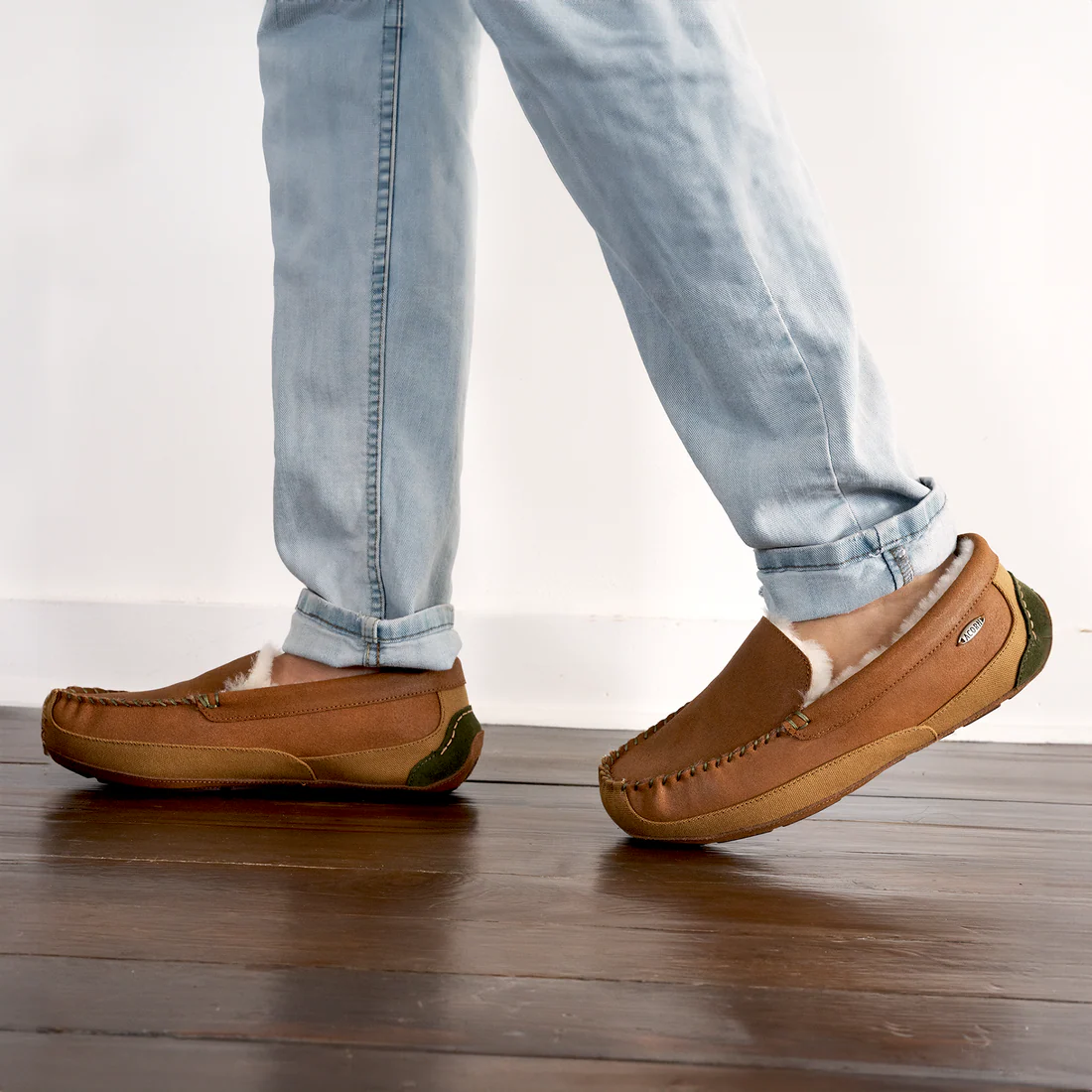 Men's Hamilton Suede Driving Moccasin - A20164 - Image 3