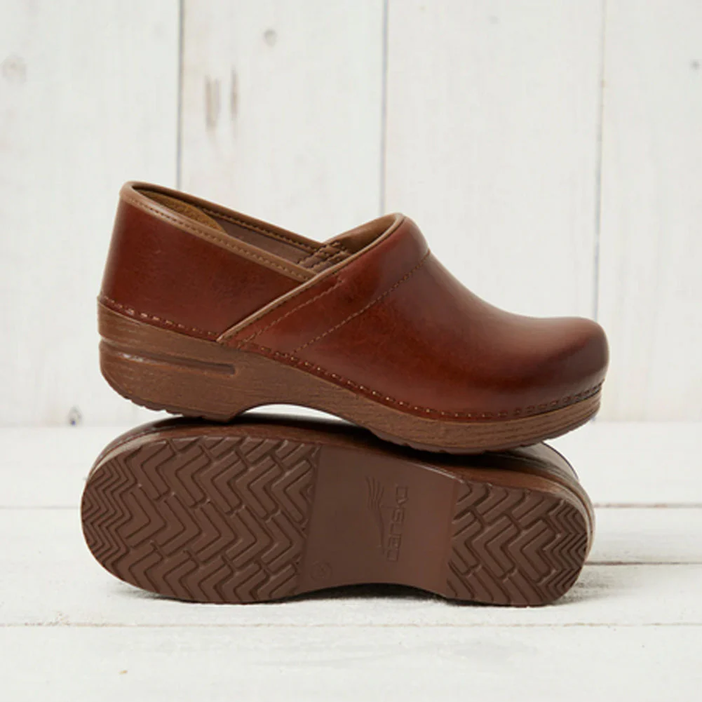 Professional - Saddle Full Grain Clog - 106-531412 - Image 4