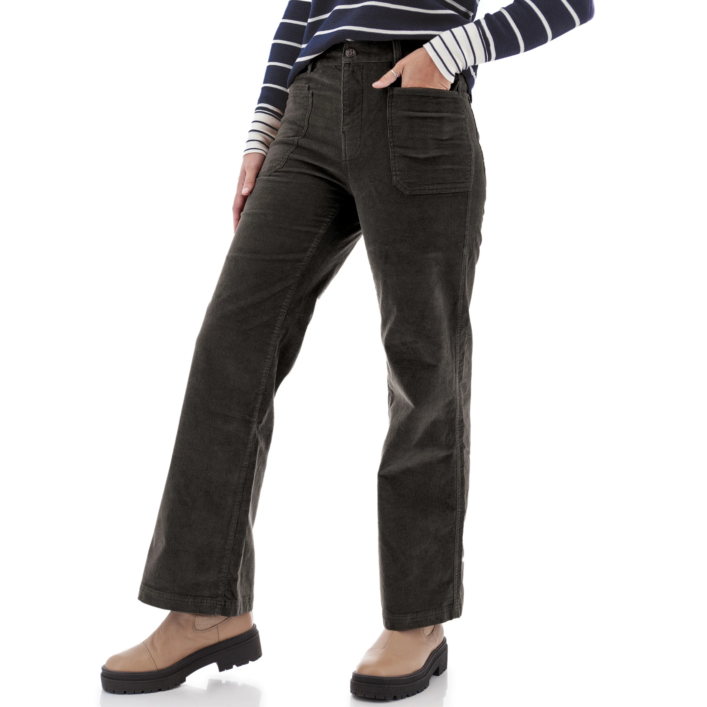 Rhyder Wide Leg Cord Pant - L217603 - Image 5