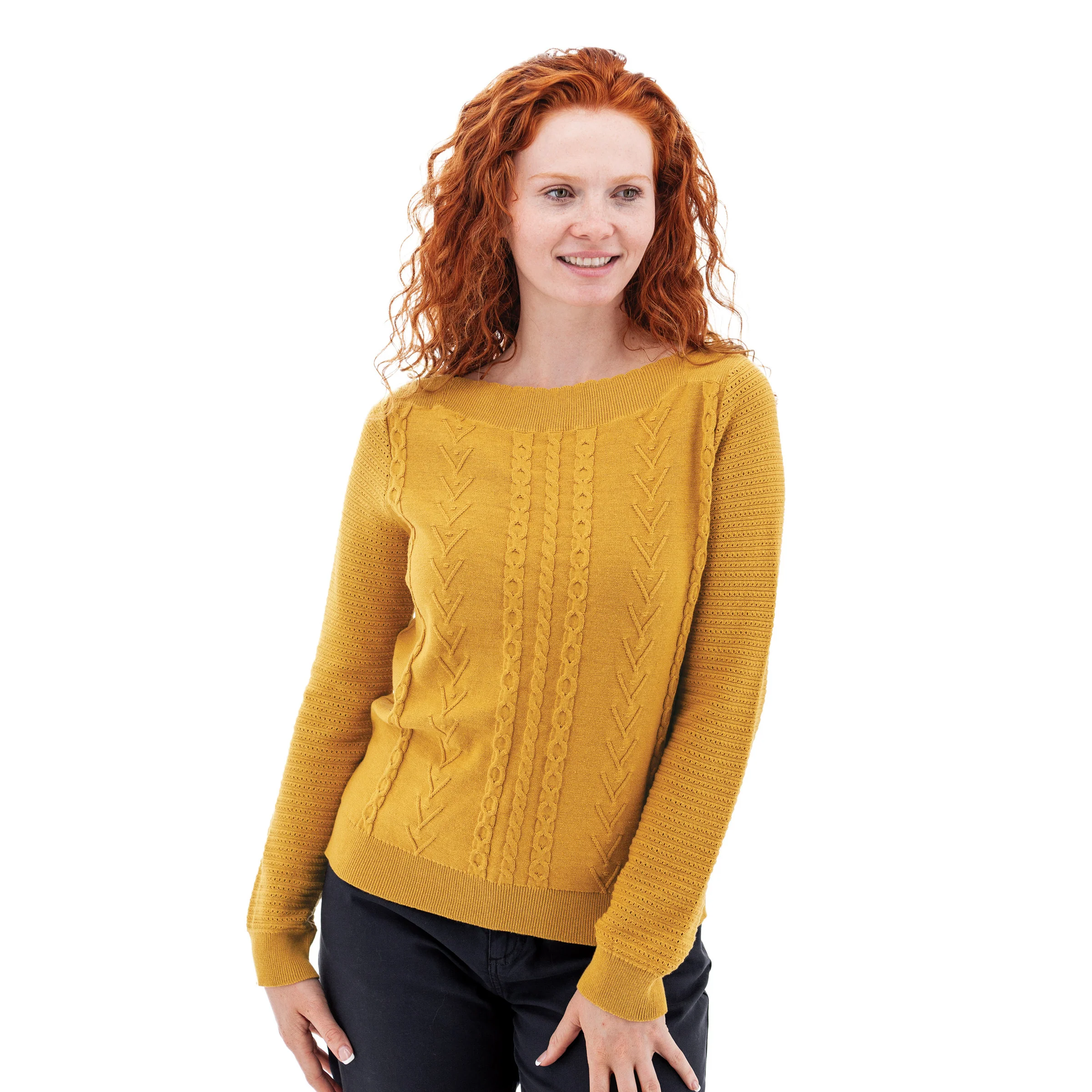 Twiggy Boat Neck Sweater - N533630 - Image 3