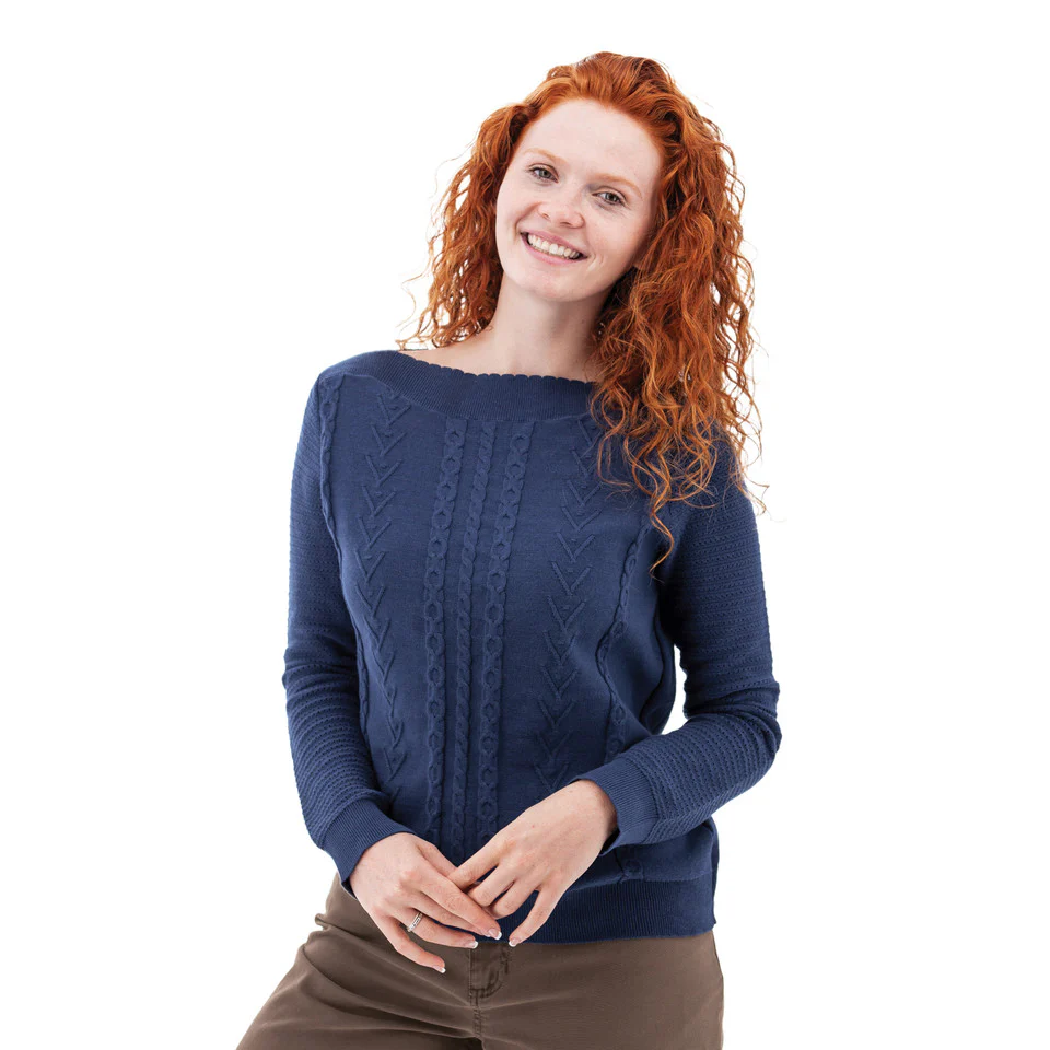 Twiggy Boat Neck Sweater - N533630 - Image 7