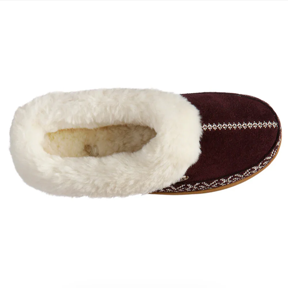 Women's Greta Embroidered Clog Slipper - A23012 - Image 4